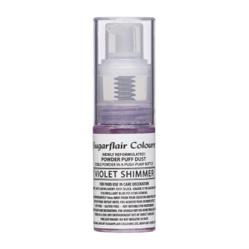 Pumpspray - Pulver Puff Dust - Violett Shimmer - ohne E171